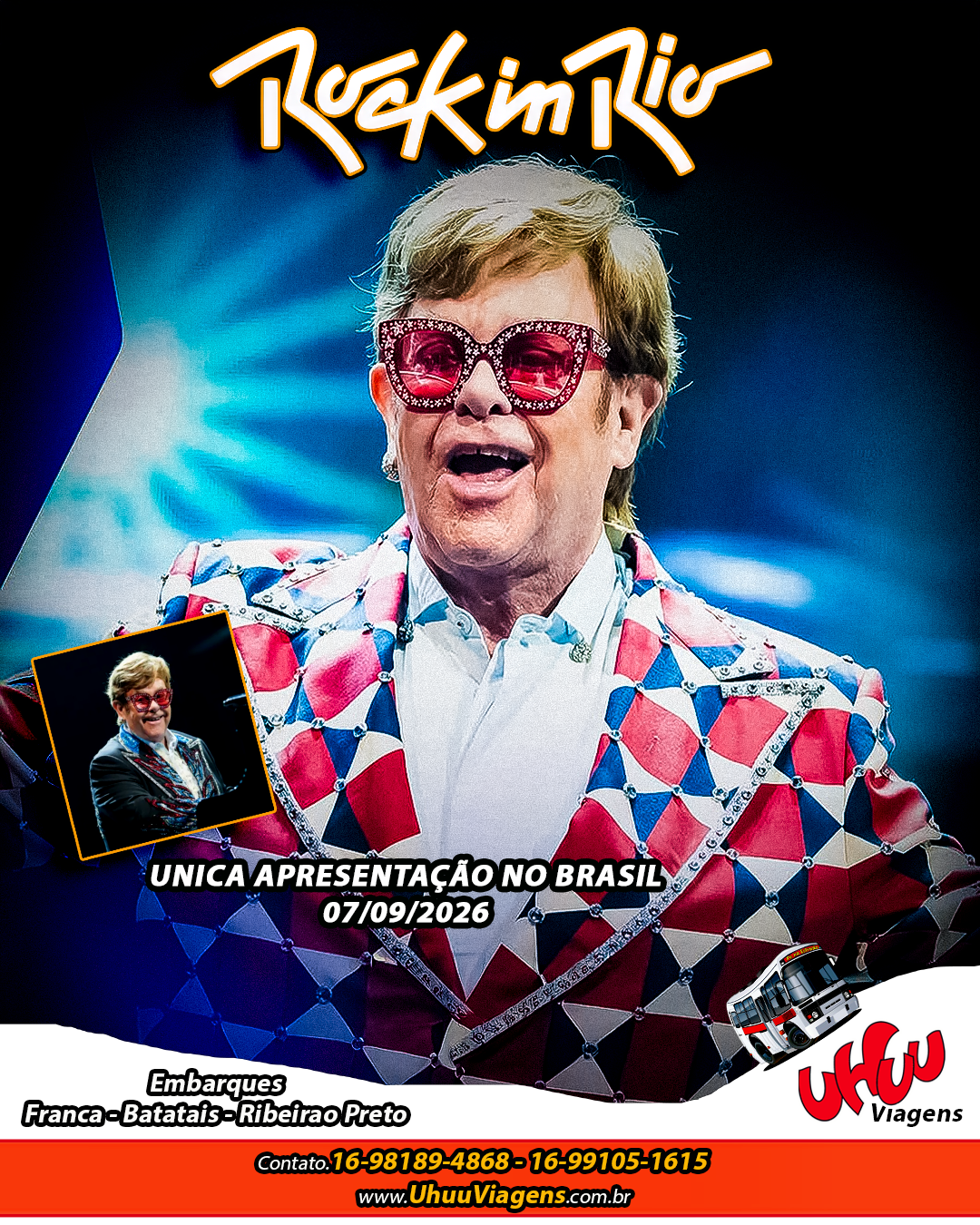 Elton John Rock in Rio